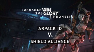 Turnamen Vainglory 2022 TEAM SHIELD ALLIANCE Vs Arpack id M1 | No Commentator