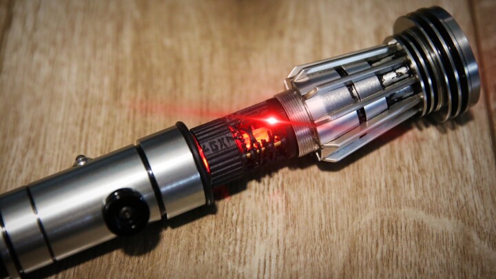 The "core" of the lightsaber - the kyber crystal