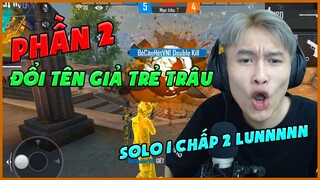 [Garena Free Fire] Ghép Ngẫu Nhiên Giả Trẻ Trâu Troll ThànhVD Và Đan Nhi Phần 2 |Thành Mốc