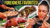 FOREIGNERS Favorite FILIPINO FOOD Experiences in the PHILIPPINES (something everybody should try!!!)