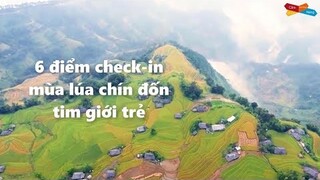 5 địa điểm du lịch Tây Bắc mùa lúa chín đốn tim giới trẻ