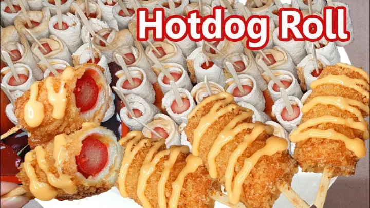 HOTDOG ROLL | POPSICLE CHEESE DOG ROLL  BUSINESS | CHEEZY HOTDOG