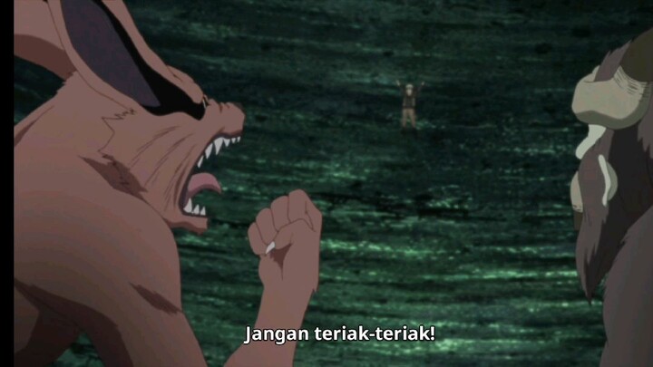 dan kurama pun tersipu malu