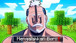 Aku BERHASIL Mengalahkan BORO di MINECRAFT!! Kuat Banget Parah! Minecraft Naruto Jedy Crystal 𝐄𝐏. 13