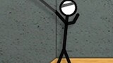 The coolest stickman playing badminton