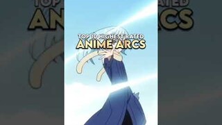 Top 10 highest rated Anime Arcs