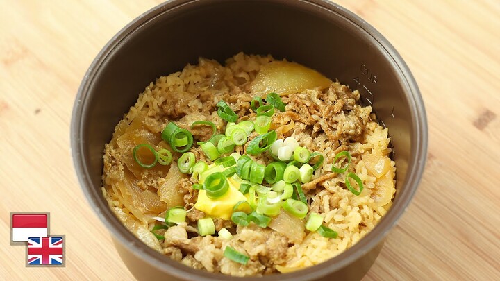 Cukup 5 Menit! Resep NASI YOSHINOYA RICE COOKER: Gurih, Wangi & Nagih!