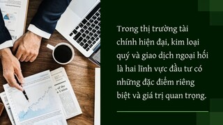 Sự khác biệt giữa kim loại quý JRFX và ngoại hối là gì?