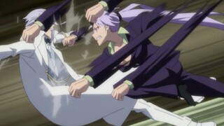 Shion Punches Clayman in His..Rimuru Vs Clayman