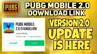 PUBG MOBILE 2.0 UPDATE DOWNLOAD LINK IS HERE 😍 HOW TO UPDATE PUBG MOBILE 2.0