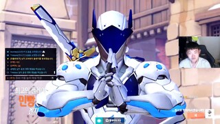 WATER KOREAN GENJI MAIN - POTG! [ OVERWATCH 2 GAMEPLAY ]