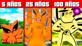 SOBREVIVÍ 100 AÑOS COMO KURAMA en GTA 5!! (Naruto mod)