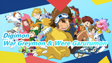 Digimon | [MMD] Latihan War Greymon & Were Garurumon