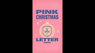 PINK CHRISTMAS LETTER @KWANGYA from SMTOWN ❤