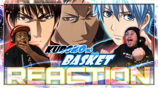 AOMINE IS OP AF! | Kuroko No Basket S1 EP 15 & 16 REACTION