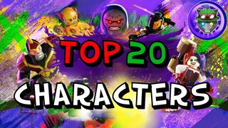 Top 20 LEGO DC Supervillains Characters!