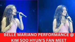 BELLE MARIANO PERFORMANCE @ KIM SOO HYUN FAN MEET I DUNKIN DONUT