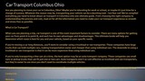 Car Transport Columbus Ohio