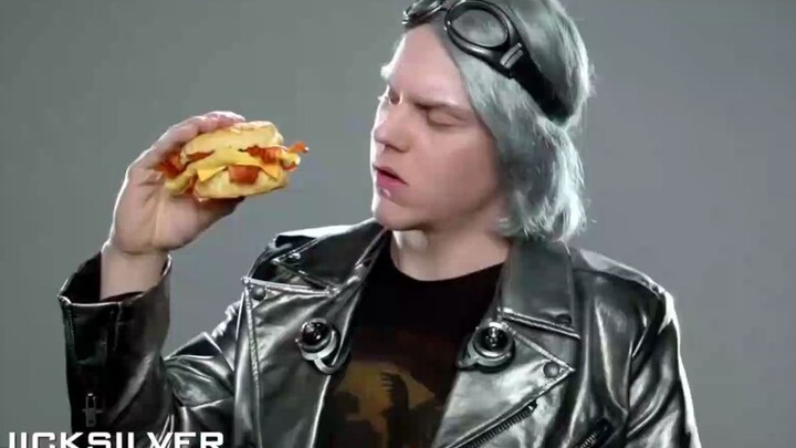 Khi Quicksilver ăn hamburger thì đó cũng là tốc độ của Quicksilver