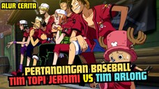 Pertandingan Baseball Tim Topi Jerami