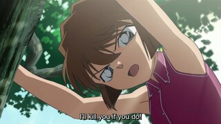 Haibara ; Hey! Dont you dare look up || detective conan