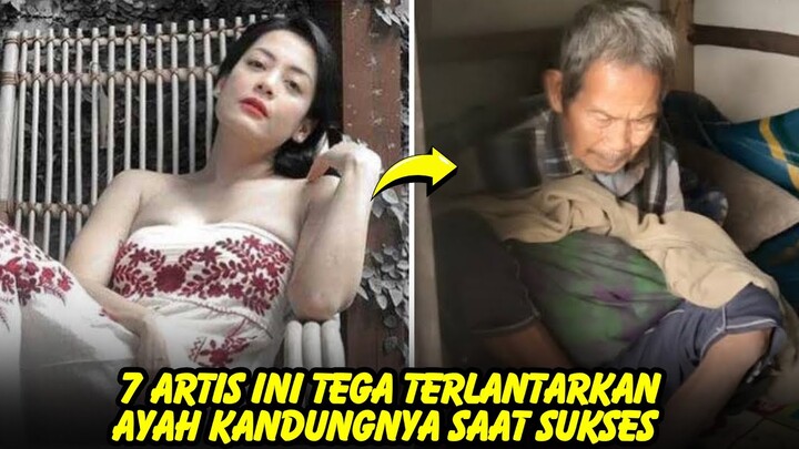 Sungguh kej4m, 7 artis populer tega terlantarkan ayah kandungnya saat sukses