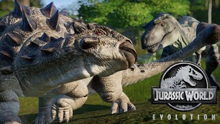 Euoplocephalus || All Skins Showcased - Jurassic World Evolution