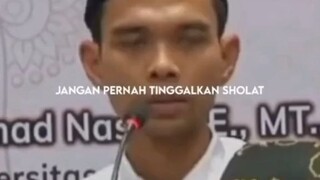 Jangan pernah tinggalkan sholat 🕊️