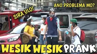 Wesik Wesik ng Tubig Prank | May Pumalag | Ang Gwapo pa Naman. Hehehe