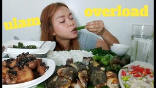 FILIPINO FOOD/HUMBA,KILAWIN,INIHAW NA TILAPIA,PRITONG BANGUS AT HITO,STEAM VEGGIES..