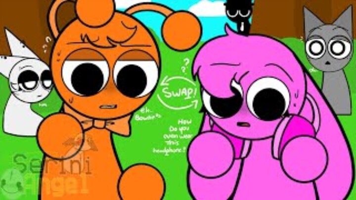 ［动画·节奏盒子·中字Oren&Pinki But Their Roles Got Swapped_Part 2-Sprunki Incredibox (AU)