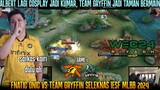 ALBERT LAGI COSPLAY JADI KUMAR | GAME 1 FNATIC ONIS VS TEAM GRYFFIN SELEKNAS IESF MLBB 2024