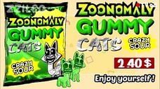 Zoonomaly Gummy Cats - crazy sour