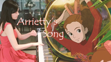 เพลงของ Arrietty โลกแห่งความลับของ Arrietty ผู้ยืมของ Arrietty Arrietty เปียโน