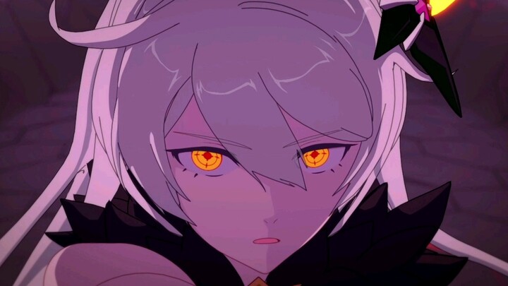 Honkai Impact 3 The Queen's Battle Adegan Terkenal Potongan Campuran Pembakaran Tinggi