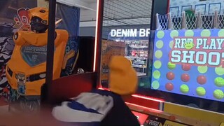 DJ MARCH BARIOS PLAYING BASKETBALL IN The MALL