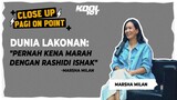 "Pernah kena marah dengan Rashidi Ishak masa berlakon" - Marsha | Close Up Pagi On Point Kool 101