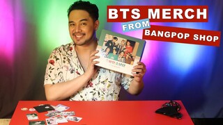 BTS MERCH FROM BANGPOP SHOP!