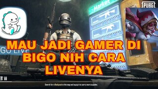 Cara live streaming game pubg mobile di bigo live terbaru