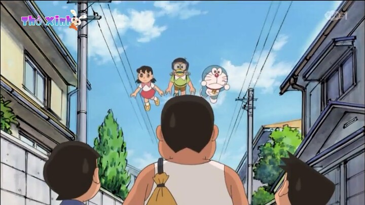 Review Doraemon | Phần 3 | Nobita, Shizuka và Doreamon bơi trên không trung | Tóm Tắt Doraemon