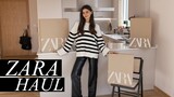 Zara Haul | try on WINTER clothing haul ✨