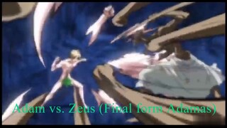 Record of Ragnarok S1 2021: Adam vs. Zeus (Final form Adamas)