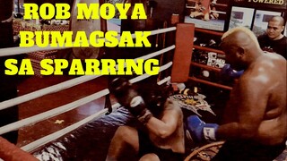 ROB MOYA BUMAGSAK SA SPARRING