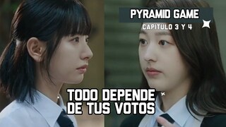 LOS VOTOS QUE RECIBIRÁS CAMBIARÁ TU DESTINO | PYRAMID GAME RESUMEN CAP 3 Y 4 + ANÁLISIS