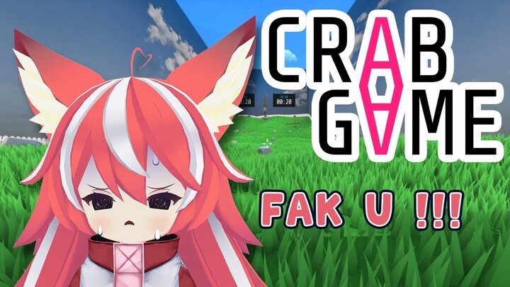 Fox Girl Rages in Crab Game, PC Dies