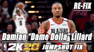 Damian Lillard Jumpshot Re-Fix NBA2K20