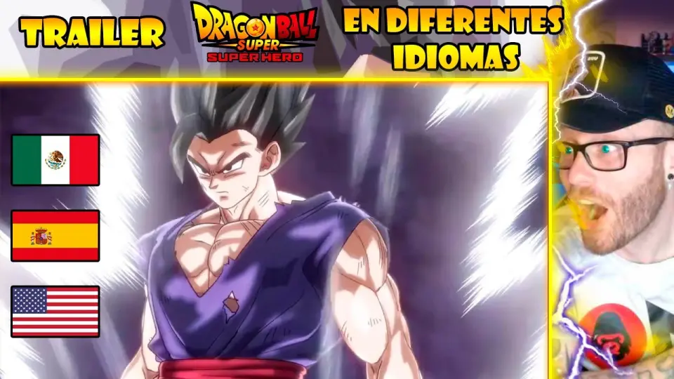 Analisis Y Trailer ???? Dragon Ball Super SUPER HERO (2022) ☄️ Doblaje Latino  VS Castellano VS Inglés ???? - Bilibili