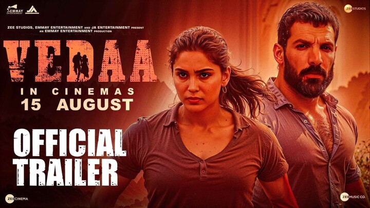 Vedaa I Official Trailer | 15th August | John Abraham I Sharvari | Abhishek B | Nikkhil A | Concept