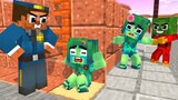 Monster School : Poor Baby Zombie x Squid Game Doll  - Minecraft Animation