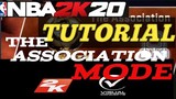 nba 2k20 the ASSOCIATION tutorial gameplay AND settings